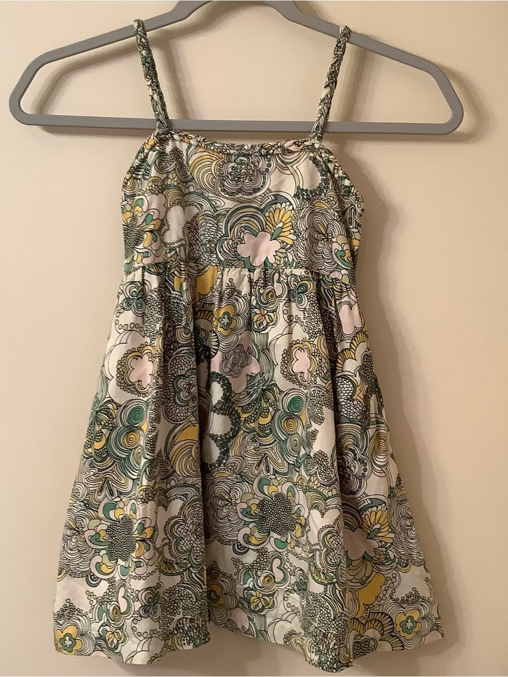 Liberty of London Floral-Trimmed Dress Size XS